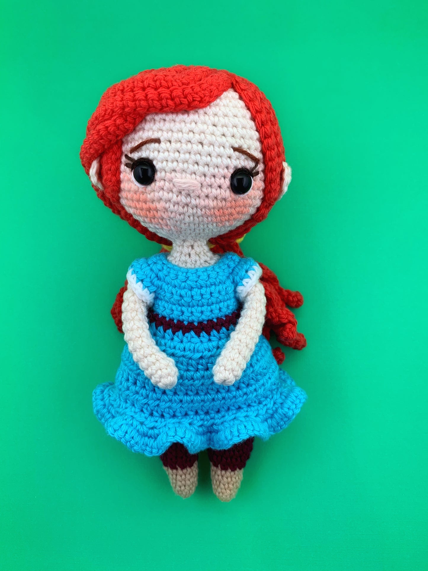 Anastasia Doll DIGITAL Amigurumi Crochet Pattern