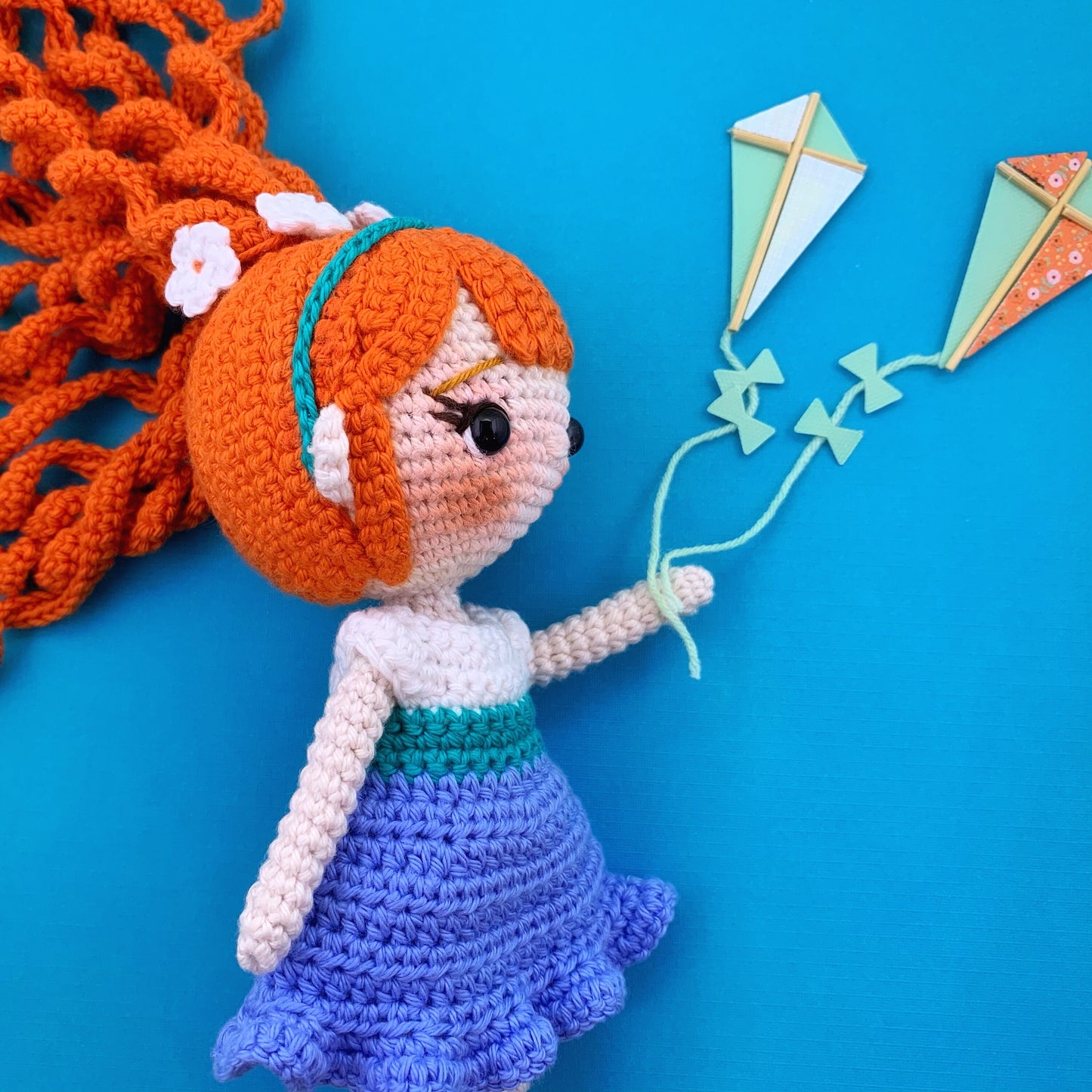 Thumbelina Doll DIGITAL Amigurumi Crochet Pattern
