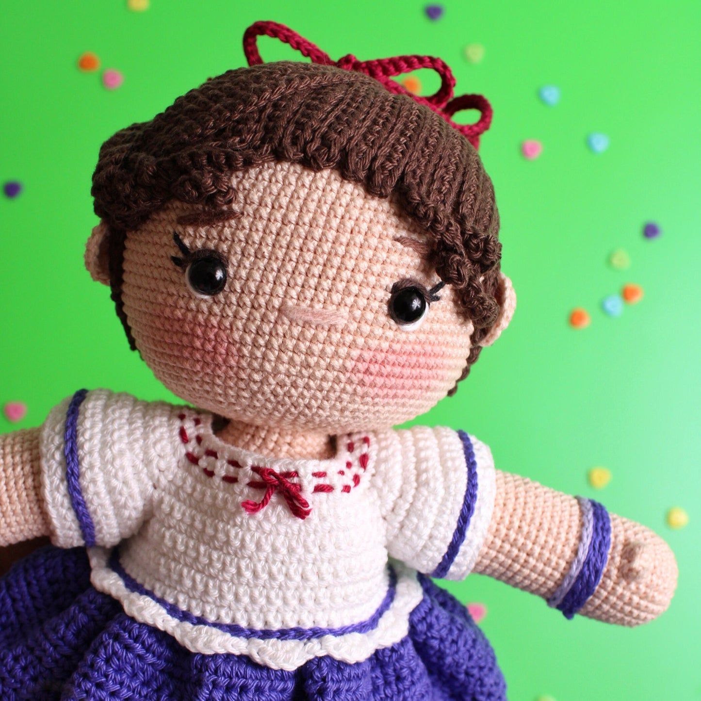 Luisa Madrigal 12.5” DIGITAL Amigurumi Crochet Doll Pattern