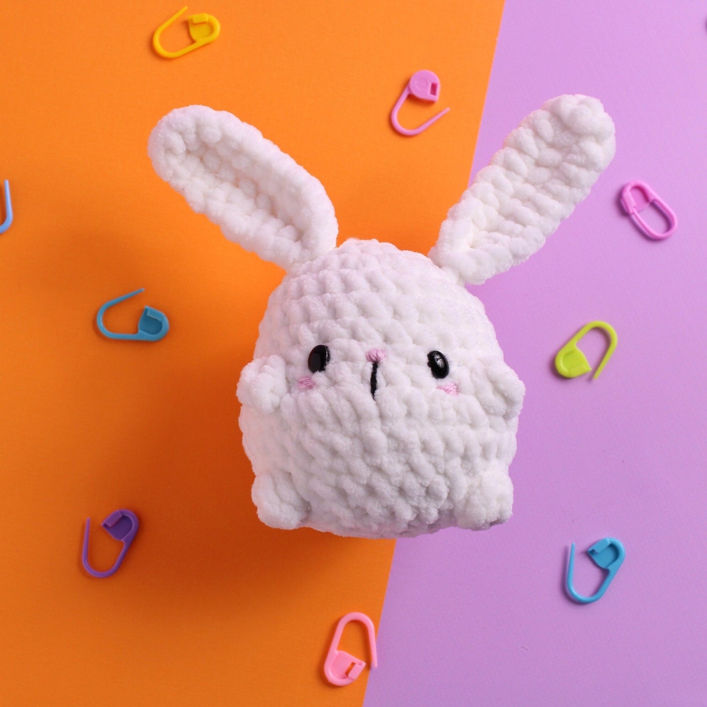 Quick No Sew Amigurumi Crochet PDF Pattern Original Potato Pals Bunny Rabbit