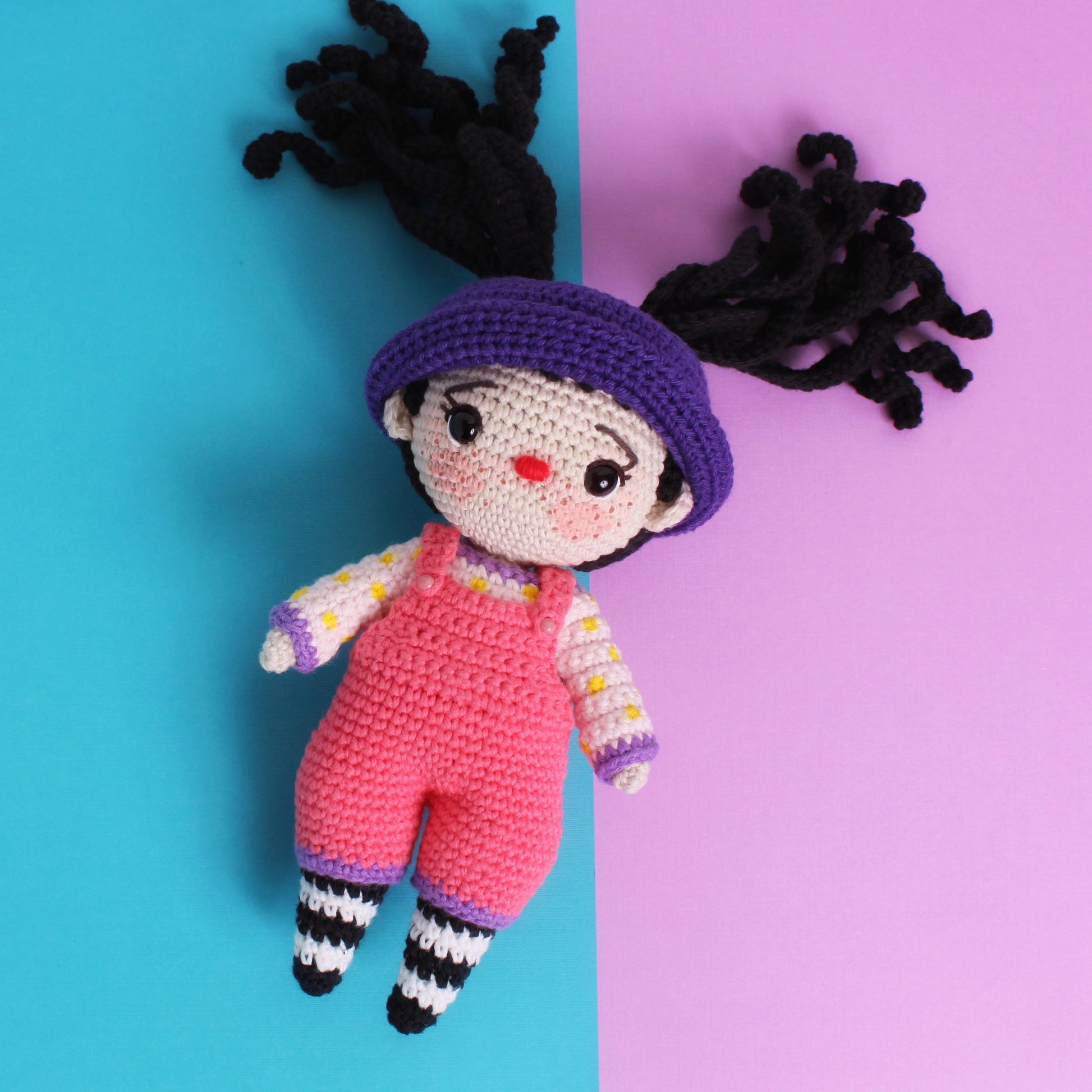 boo monsters inc crochet Loonette The Clown 7” DIGITAL Amigurumi Crochet Pattern – LANARUMI