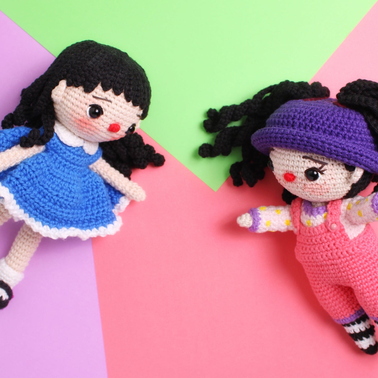 3 in 1 Loonette, Molly 7” & Dust Bunnies 2.5" DIGITAL Amigurumi Clown Doll Crochet Pattern