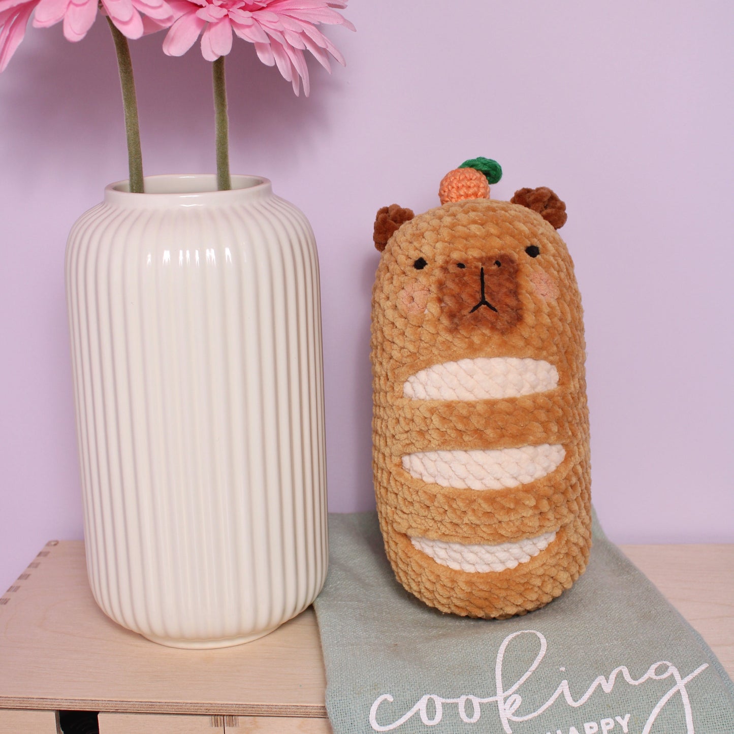 Capyguette No Sew Yarn Bun Amigurumi Crochet PDF Pattern