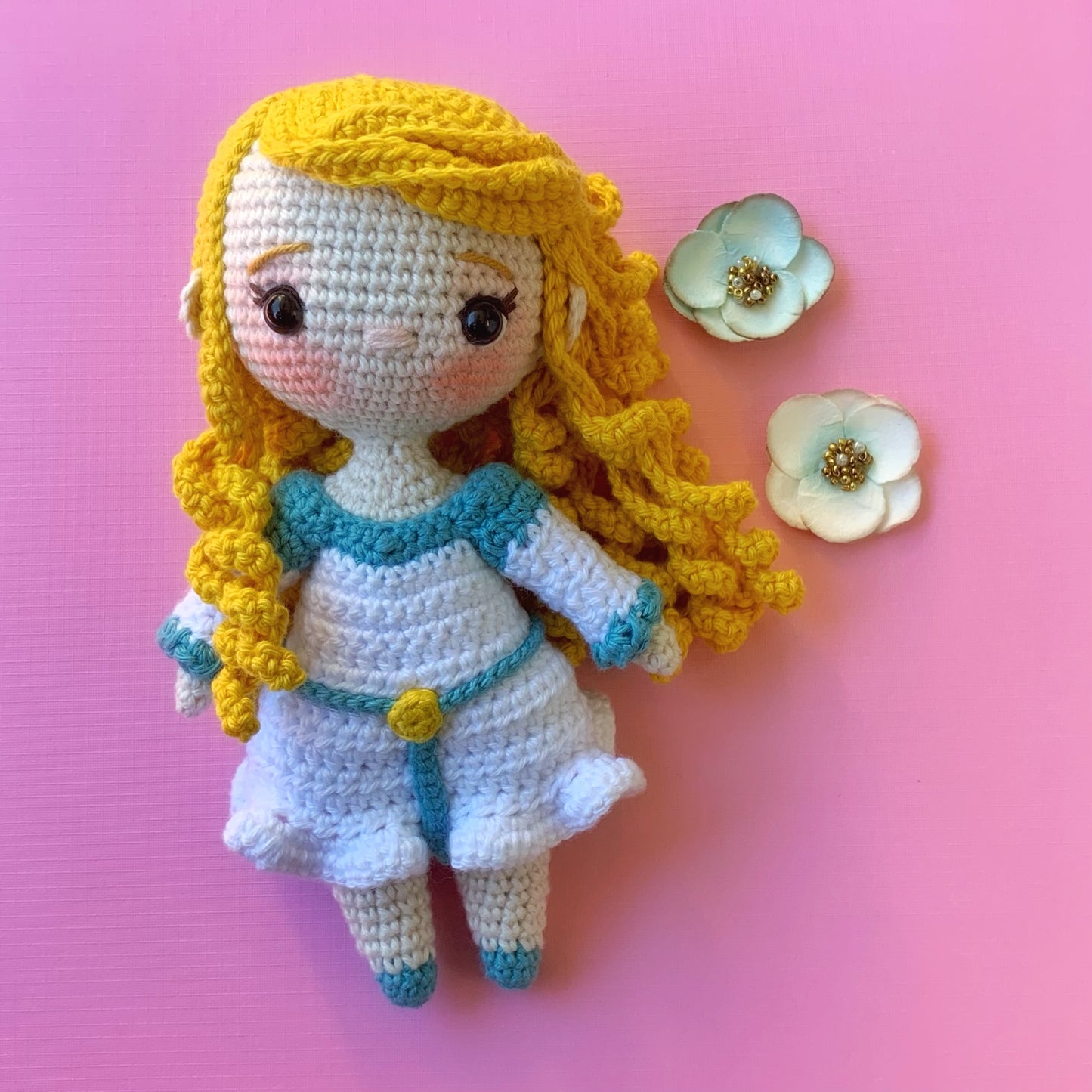 Odette Doll DIGITAL Amigurumi Crochet Pattern