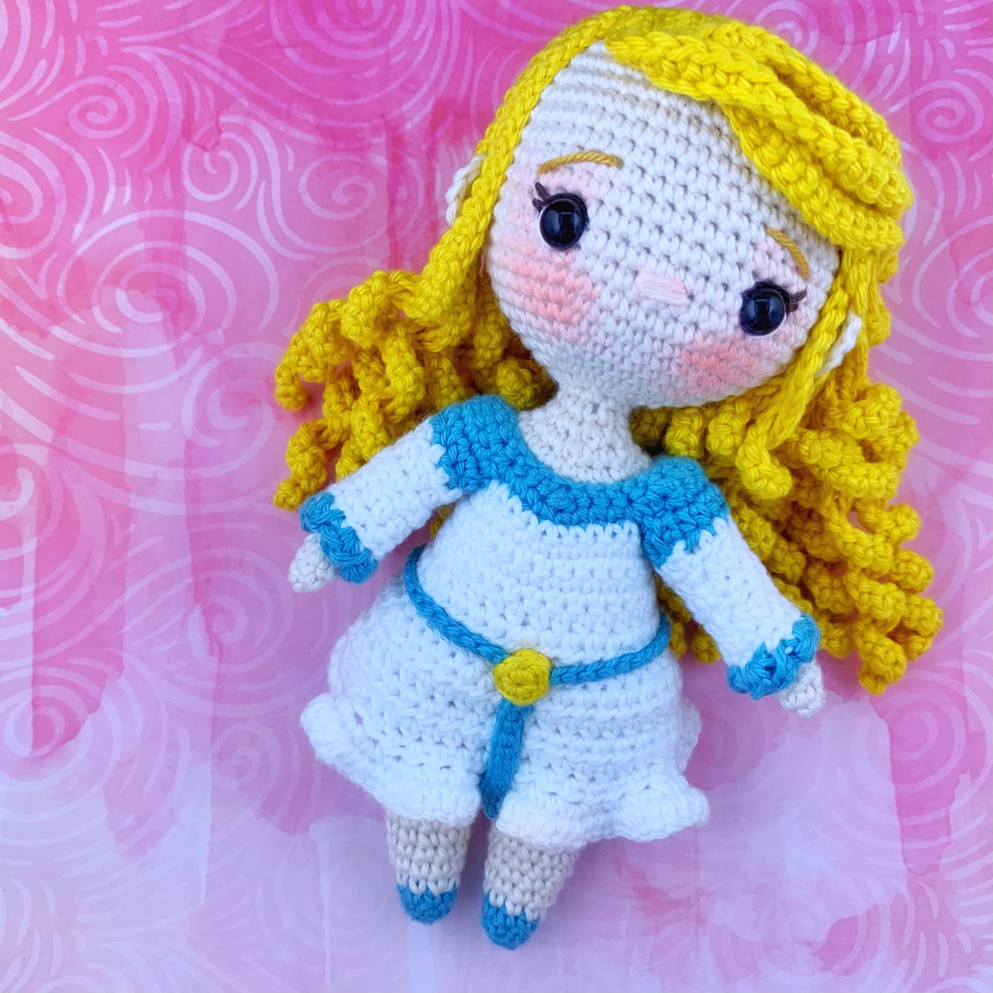 Odette Doll DIGITAL Amigurumi Crochet Pattern