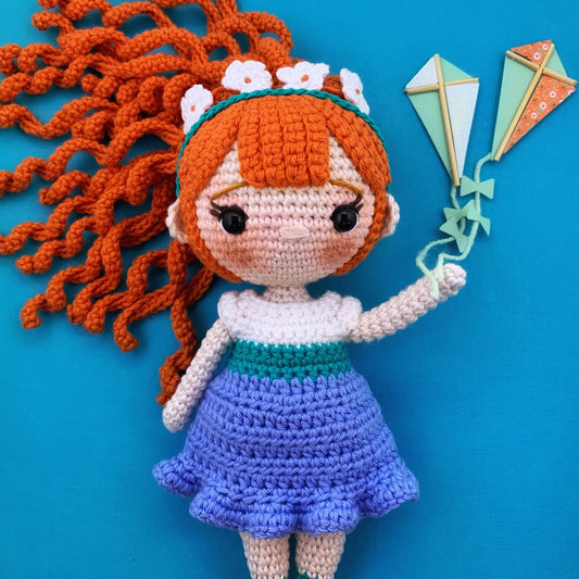 Thumbelina Doll DIGITAL Amigurumi Crochet Pattern