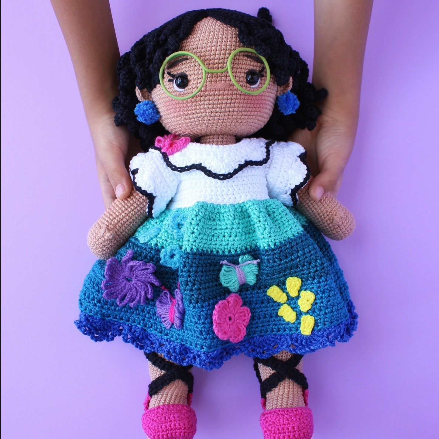 Mirabel Madrigal 12.5” DIGITAL Amigurumi Crochet Doll Pattern