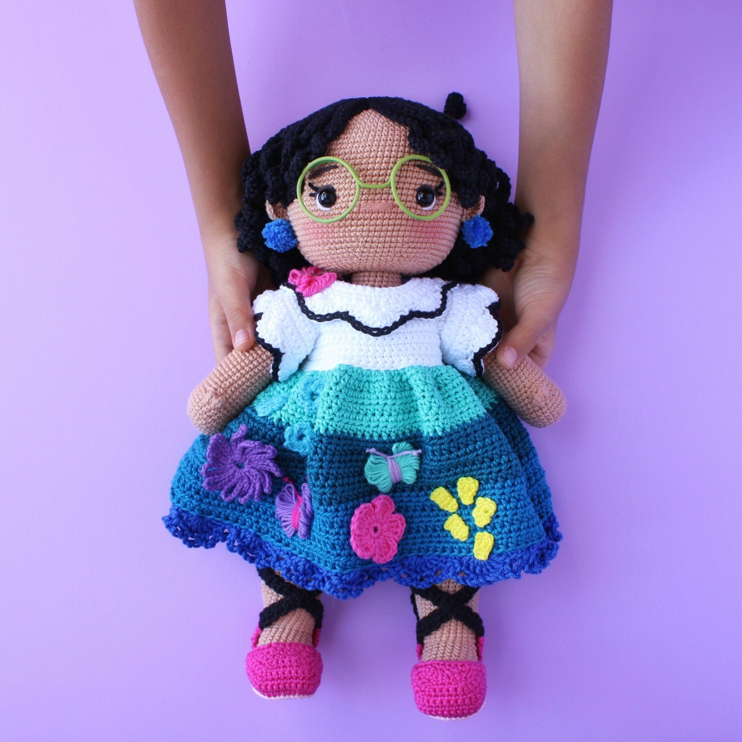 Mirabel Madrigal 12.5” DIGITAL Amigurumi Crochet Doll Pattern