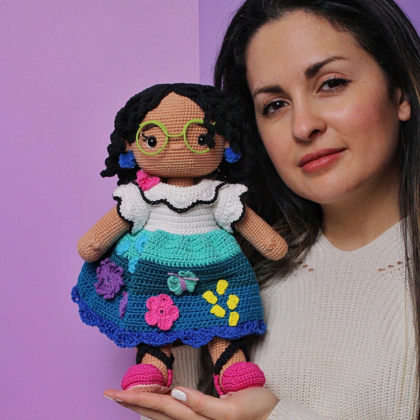 Mirabel Madrigal 12.5” DIGITAL Amigurumi Crochet Doll Pattern