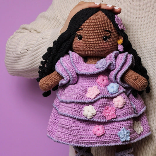 Isabela Madrigal 12.5” DIGITAL Amigurumi Crochet Pattern