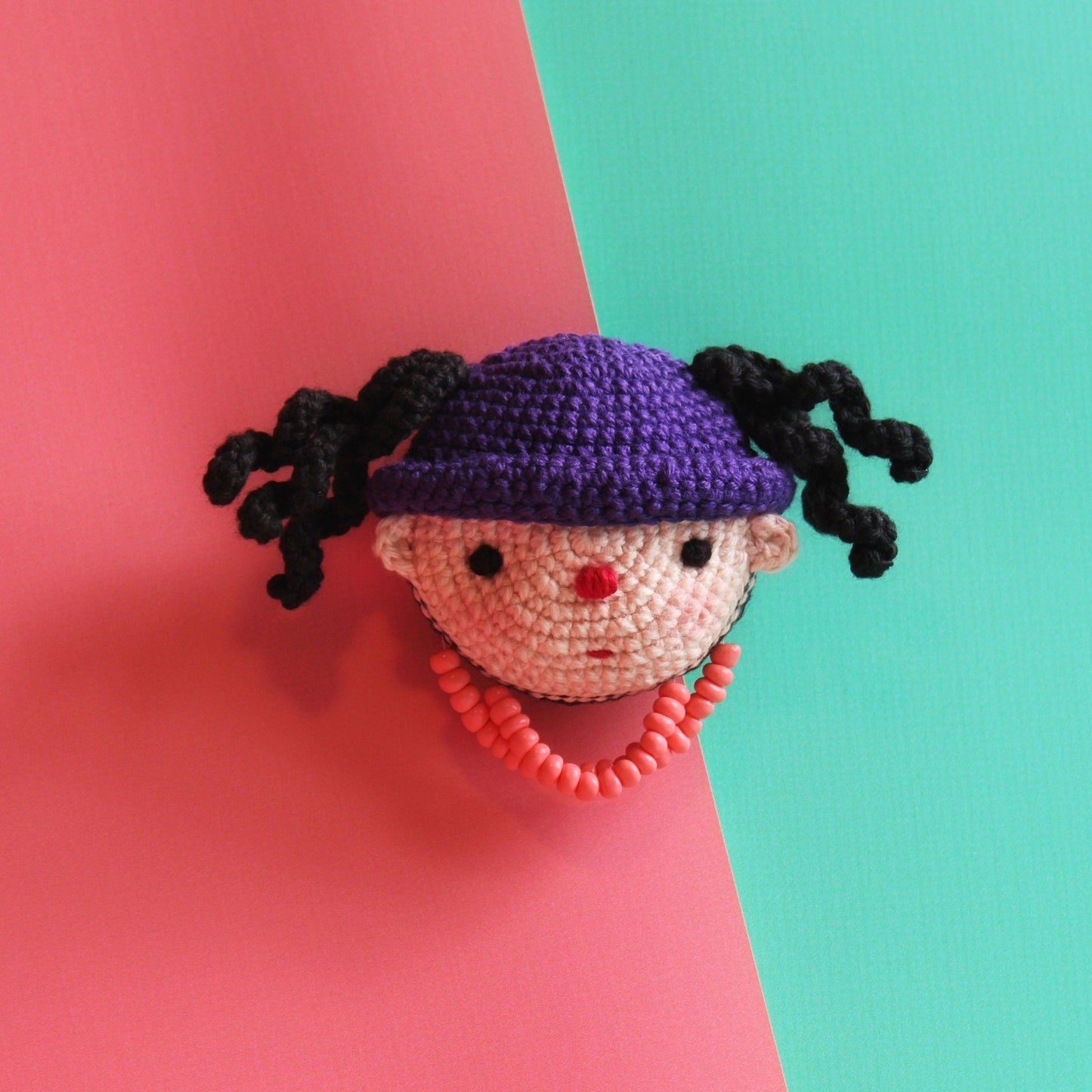 QUICK EASY Loonette The Clown Crochet Brooch DIGITAL Pattern