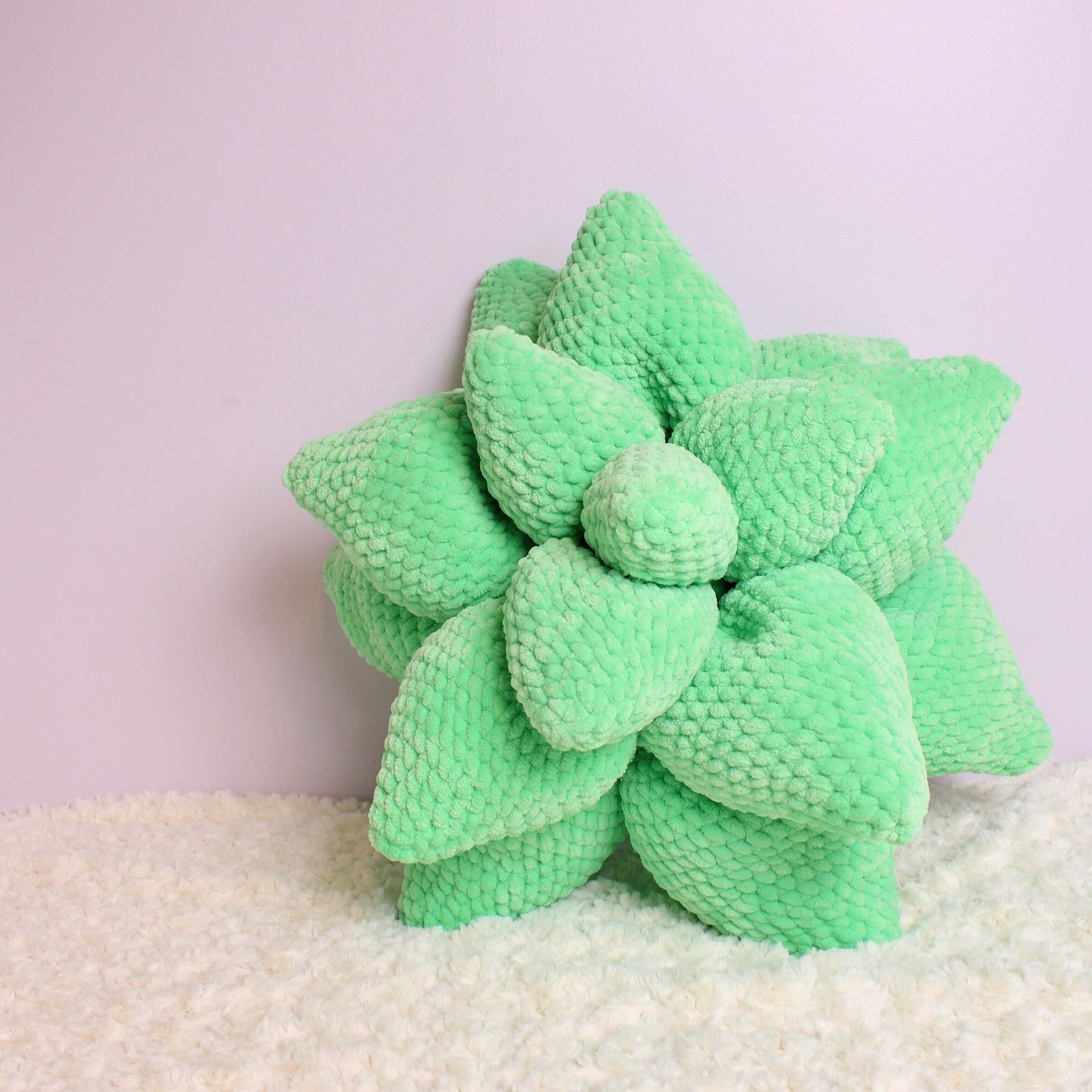 succulent pillow template Beginner Crochet, Large Succulent Pillow DIGITAL Amigurumi Decor Patte – LANARUMI